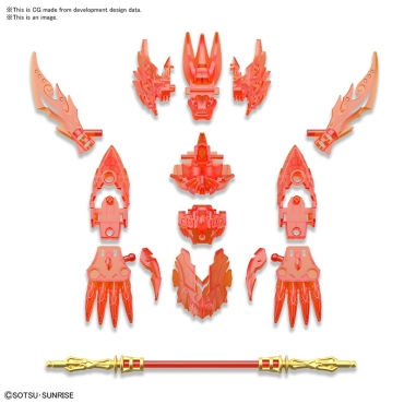 (SDW) Gundam Model Kit Екшън Фигурка - Heroes Wukong Impulse Gundam 1/144