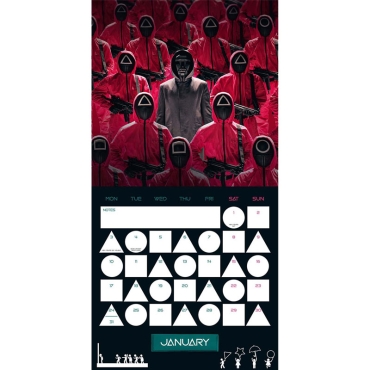 Squid Game Календар 2022