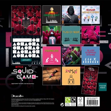 Squid Game Календар 2022