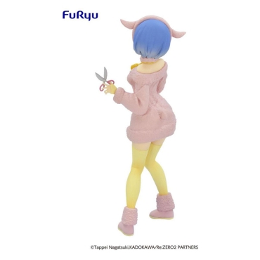 Re:ZERO SSS Колекционерска Фигурка -  Rem The Wolf and the Seven Kids Pastel Color