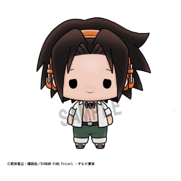 Shaman King Chokorin Mascot Series - Фигурка Късметче - Yoh, Anna, Hao, Ren, Horokeu & Faust VIII