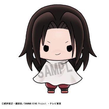 Shaman King Chokorin Mascot Series - Фигурка Късметче - Yoh, Anna, Hao, Ren, Horokeu & Faust VIII