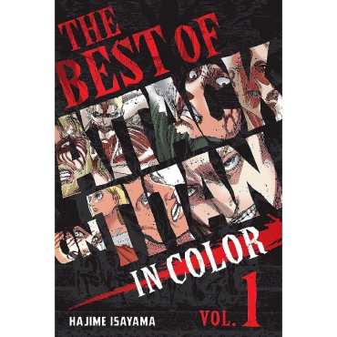 Манга: The Best of Attack on Titan In Color Vol. 1
