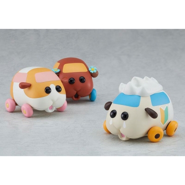 Pui Pui Molcar MODEROID Model Kit Екшън Фигурка - Molcar Abbey