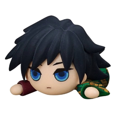 Demon Slayer: Kimetsu no Yaiba Puchi - Puchitto Lay-Down Фигурка Късметче - Nezuko, Tanjiro, Sanemi, Genya, Mitsuri, Giyu & Uzui