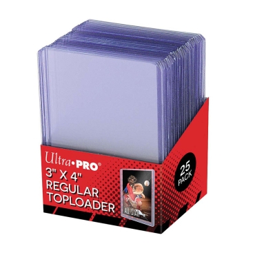 UP - Протектор за карти - Toploader 25 броя