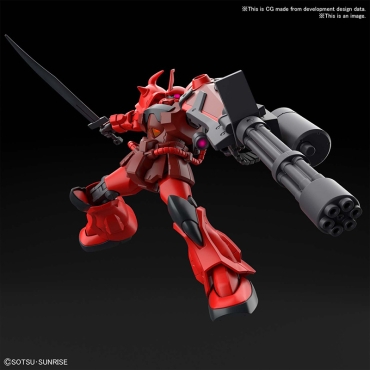 (HG) Gundam Model Kit Екшън Фигурка - GOUF Crimson Custom 1/144