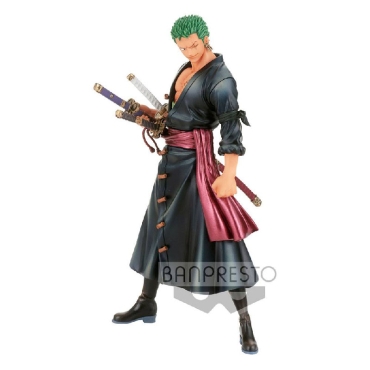 One Piece DXF Grandline Men PVC Statue Roronoa Zoro (Wano Kuni) 17 cm