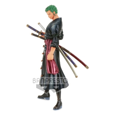 One Piece DXF Grandline Men PVC Statue Roronoa Zoro (Wano Kuni) 17 cm