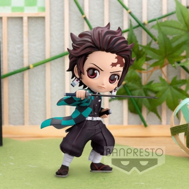 Demon Slayer Kimetsu no Yaiba Q Posket Колекционерска Фигурка - Tanjiro Kamado III Ver. A