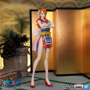 One Piece Glitter & Glamours Колекционерска Фигурка - Nami Wanokuni Style II Ver. A