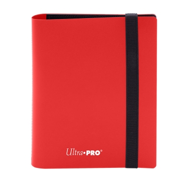 Ultra Pro: 4-Pocket Албум / Портфолио за карти - Червен Eclipse