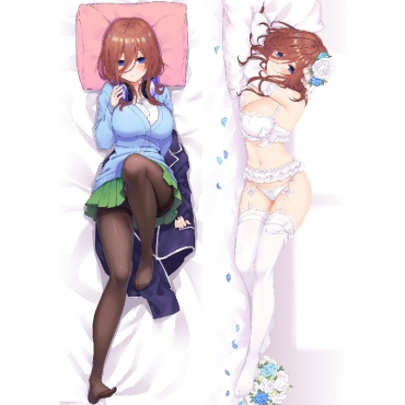The Quintessential Quintuplets: Двулицева Възглавница Dakimakura - Miku Nakano