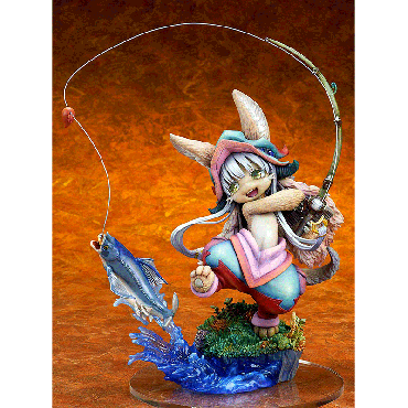 PRE-ORDER: Made in Abyss PVC Statue 1/8 - Nanachi Gankimasu Fishing 23 cm