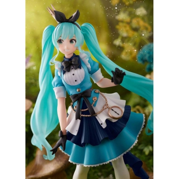 Vocaloid PVC Princess AMP Колекционерска фигурка - Hatsune Miku Alice Ver.