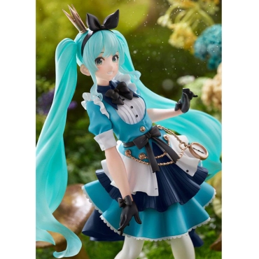 Vocaloid PVC Princess AMP Колекционерска фигурка - Hatsune Miku Alice Ver.