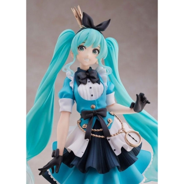 Vocaloid PVC Princess AMP Колекционерска фигурка - Hatsune Miku Alice Ver.