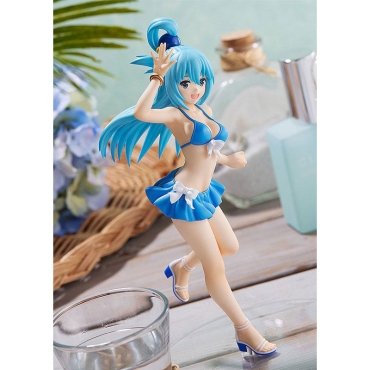 KonoSuba Pop Up Parade Колекционерска Фигурка - Aqua: Swimsuit