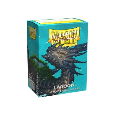 Dragon Shield Dual Matte Standart Card Sleeves 100pc - Lagoon 'Saras'