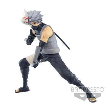 Naruto Shippuden Vibration Star Hatake Kakashi Anbu figure 18cm
