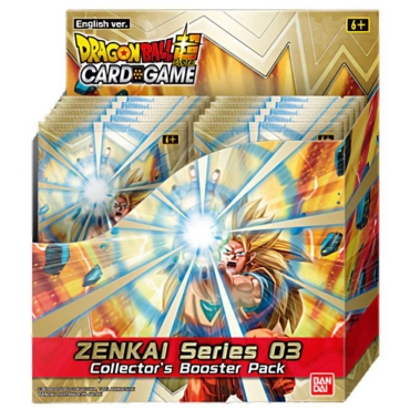 PRE-ORDER: DragonBall Super Card Game ZENKAI Series Set 03 B20-C Collector's - Бустер кутия (12 бустера)