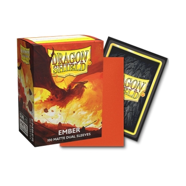Dragon Shield Dual Matte Sleeves - Ember 'Alaric, Revolution Kindler' (100 Sleeves)