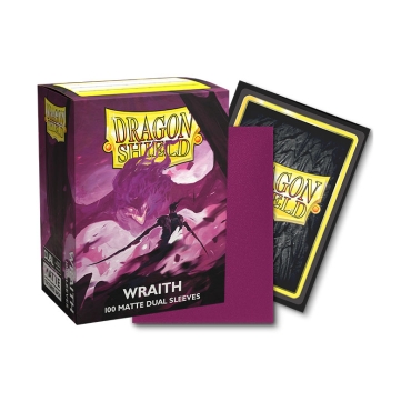 Dragon Shield Големи Протектори за карти 100 броя Dual матирани - Wraith 'Alaric, Chaos Wraith'