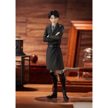 Attack on Titan Pop Up Parade Колекционерска Фигурка - Levi Dark Color Ver. European Exclusive