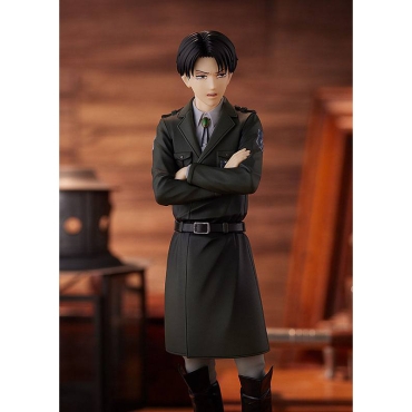 Attack on Titan Pop Up Parade Колекционерска Фигурка - Levi Dark Color Ver. European Exclusive