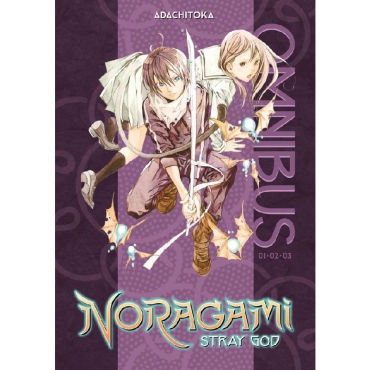 Manga: Noragami Stray God Omnibus 1 (Vol. 1-3)