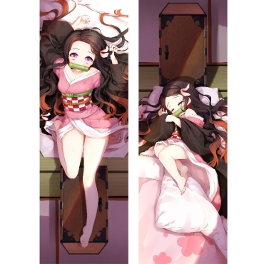 Demon Slayer Kimetsu No Yaiba: Двулицева Възглавница Dakimakura - Nezuko Kamado