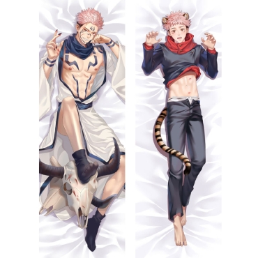 Jujutsu Kaisen: Body Pillow Dakimakura - Sukuna & Yuji Itadori