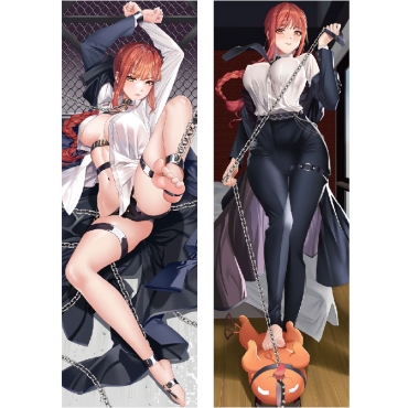 Chainsaw Man: Двулицева Възглавница Dakimakura - Makima