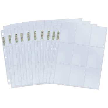UP - Platinum 9-Pocket Pages (11 Hole) x 10pc
