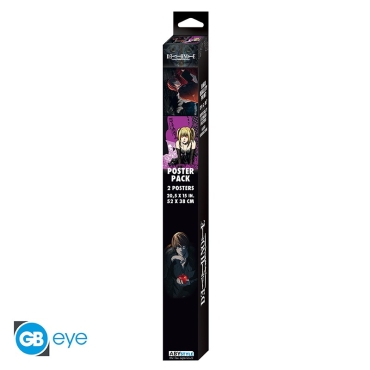 Death Note: Комплект Плакати 2бр. - L vs Light & Misa