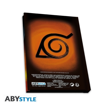 Naruto Shippuden Комплект XXL Стъклена Чаша + Тефтер + Брошка - Konoha