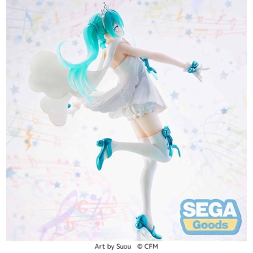 Hatsune Miku Series SPM PVC Statue - Hatsune Miku 15th Anniversary SUOU Ver. 21 cm