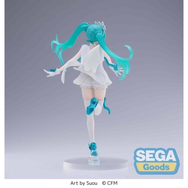 Hatsune Miku Series SPM PVC Statue - Hatsune Miku 15th Anniversary SUOU Ver. 21 cm