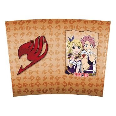 Fairy Tail Чаша за път - Lucy, Natsu & Emblem
