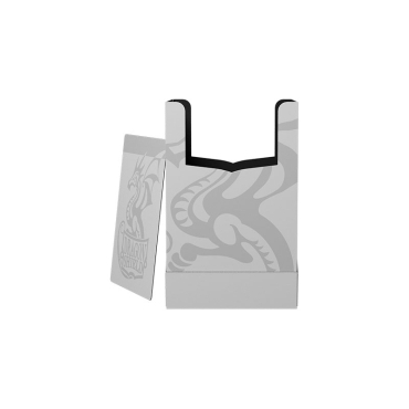Dragon Shield Deck Shell - Бяла - Ashen White