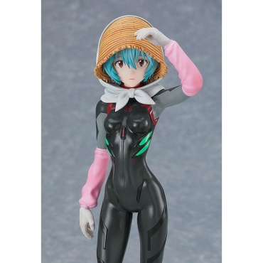 Rebuild of Evangelion Pop Up Parade Колекционерска Фигурка -  Rei Ayanami Tentative Name Farming Ver.