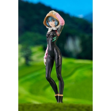 Rebuild of Evangelion Pop Up Parade Колекционерска Фигурка -  Rei Ayanami Tentative Name Farming Ver.
