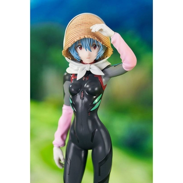 Rebuild of Evangelion Pop Up Parade Колекционерска Фигурка -  Rei Ayanami Tentative Name Farming Ver.