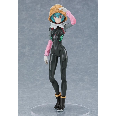Rebuild of Evangelion Pop Up Parade Колекционерска Фигурка -  Rei Ayanami Tentative Name Farming Ver.