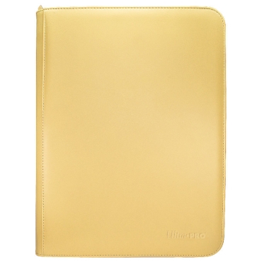 Ultra Pro Vivid 9-Pocket Албум за карти с цип A4 - Жълт