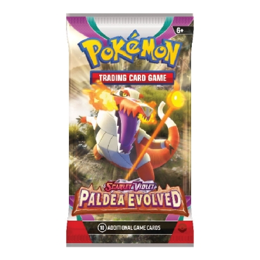 Pokemon TCG Scarlet & Violet 2 - Paldea Evolved - Бустер