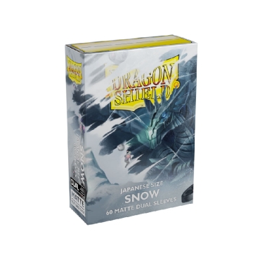 Dragon Shield Малки Протектори за карти 60 броя Dual Матирани - Snow