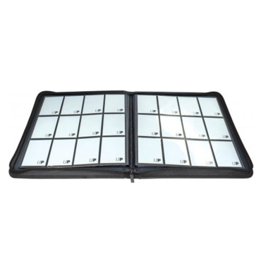 Ultra Pro 12-Pocket Албум за карти с цип  - Черен