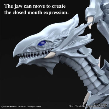 Model Kit Екшън Фигурка - Figure Rise Blue-Eyes White Dragon