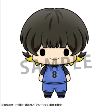 Blue Lock Chokorin Mascot Series Trading Figure 5 cm Assortment Vol. 1 -  Isagi, Bachira , Kunigami, Chigiri, Nagi & Mikage 